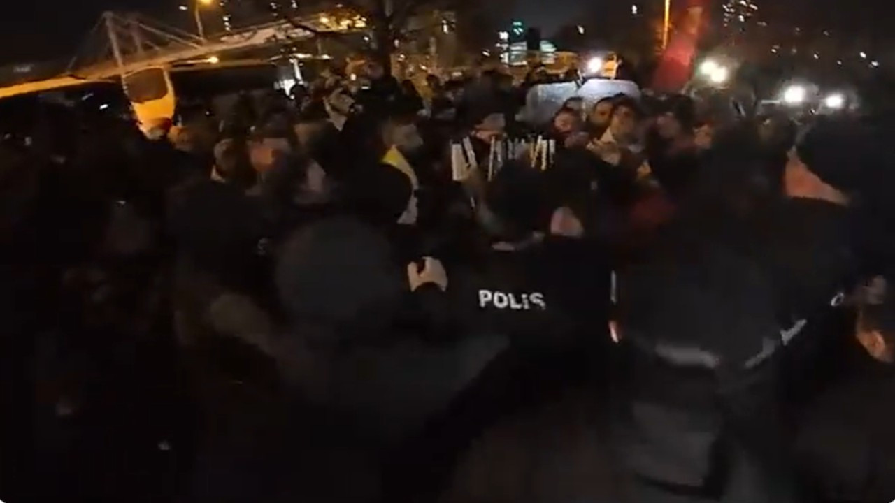 Polonez işçisine gece yarısı polis saldırısı