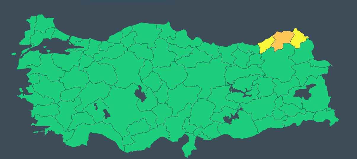 Meteorolojiden sarı ve turuncu kodlu uyarı: Kuvvetli kar yağışı başlıyor - Sayfa 1