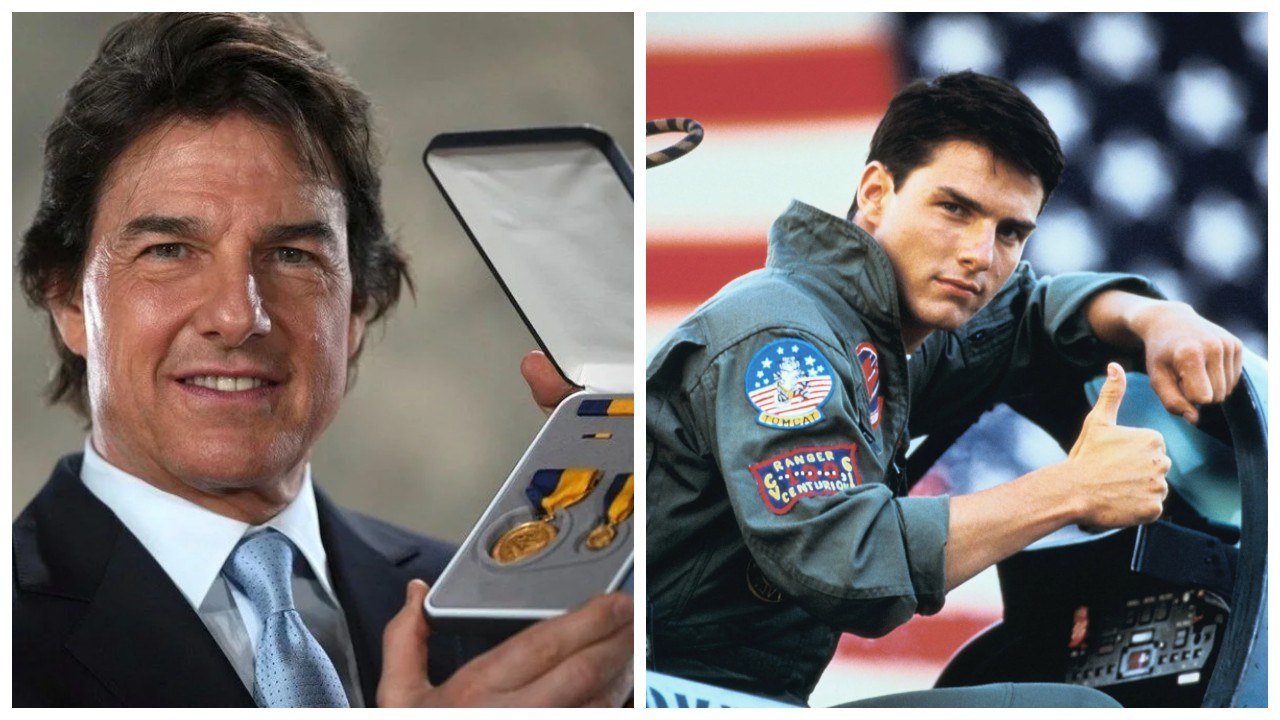 Tom Cruise'a ABD Donanması'ndan 'Top Gun' ödülü