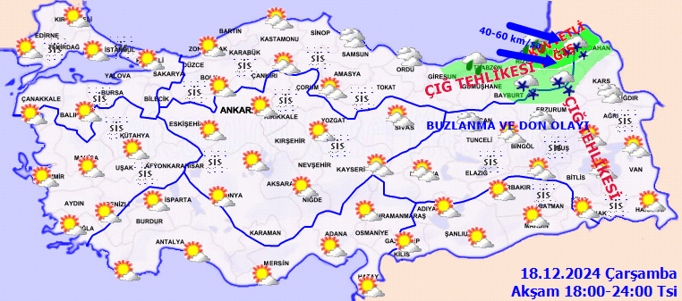 Meteoroloji'den sarı kodlu kuvvetleri yağmur, kar ve rüzgar uyarısı - Sayfa 2