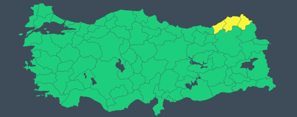 Meteoroloji'den sarı kodlu kuvvetleri yağmur, kar ve rüzgar uyarısı - Sayfa 1