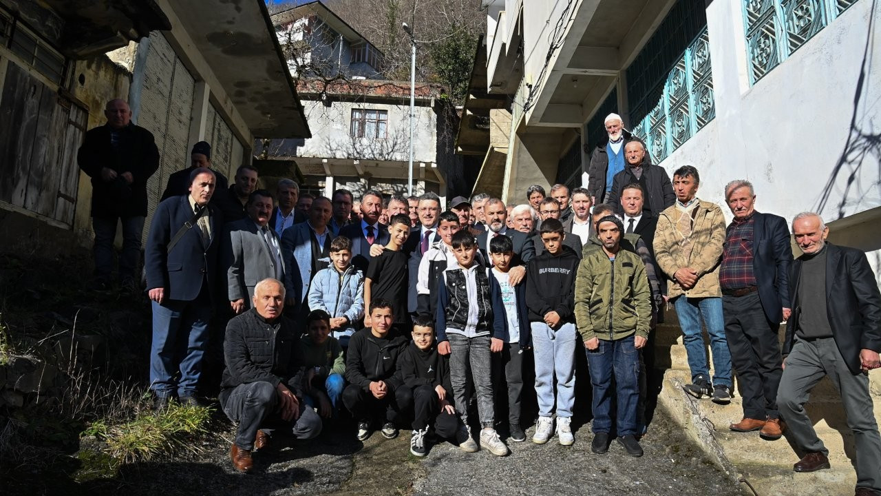 Trabzon Büyükşehir Belediye Başkanı Genç, Arsin'i ziyaret etti