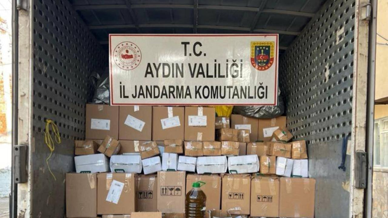 Aydın'da 7 ton tağşişli zeytinyağı ele geçirildi