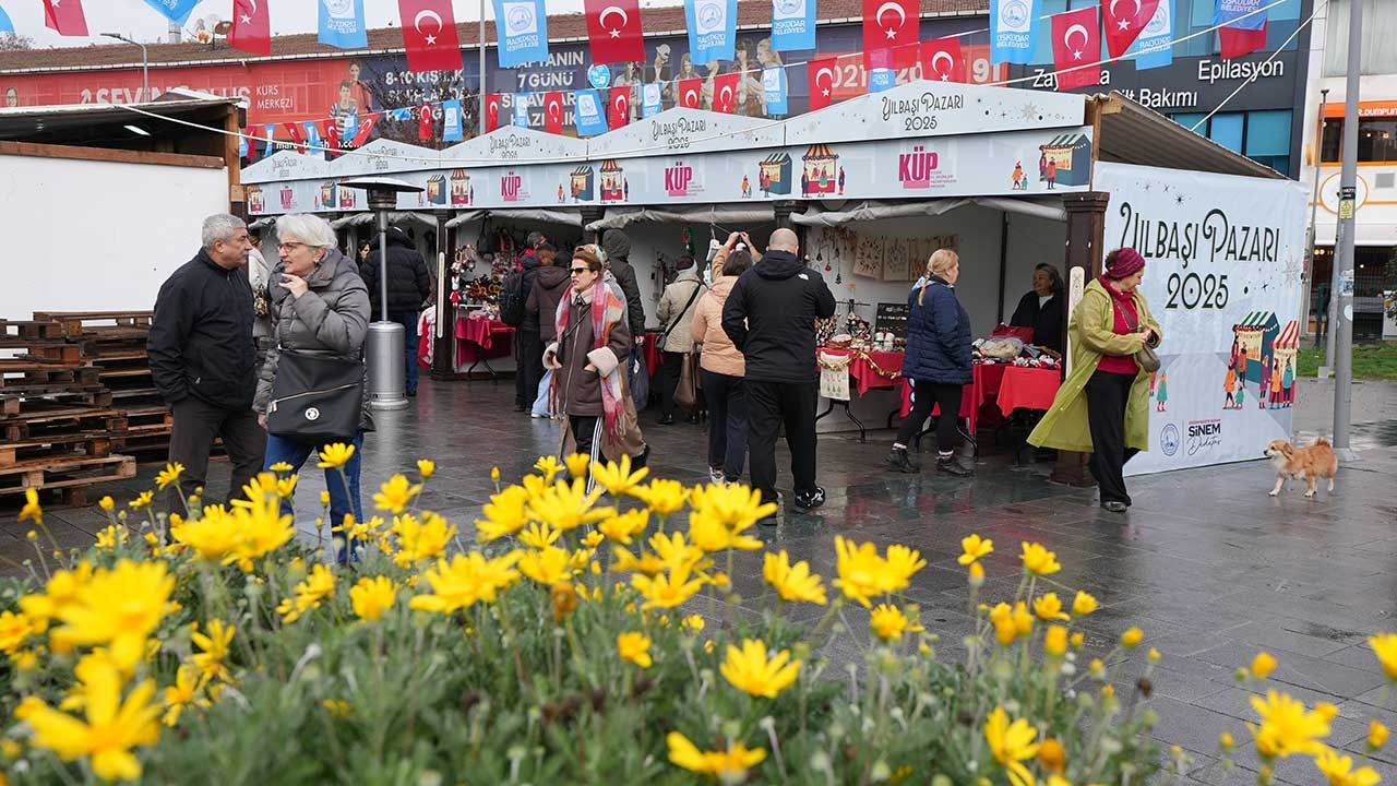 ‘Yılbaşı Pazarı 2025’ Üsküdar’da başladı