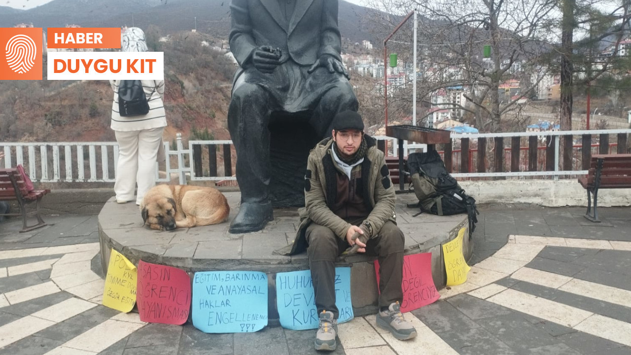 Kayyım protestolarına katıldığı için yurttan uzaklaştırıldı