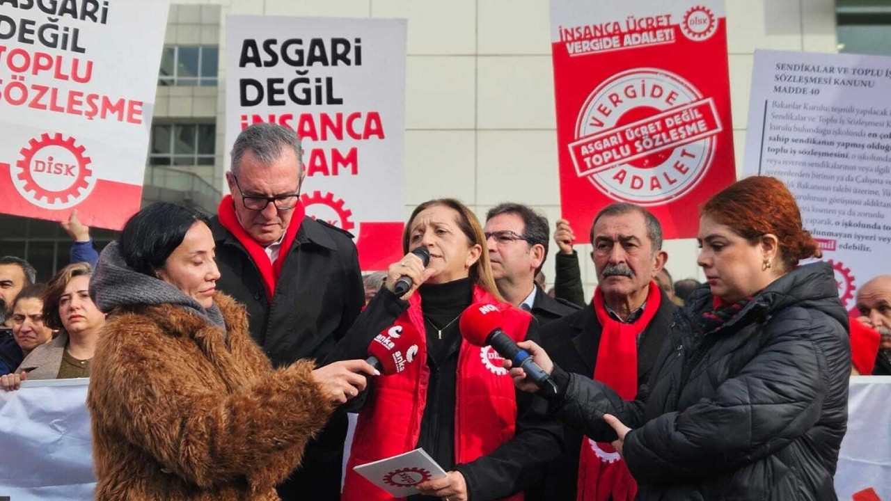 DİSK Başkanı Arzu Çerkezoğlu'ndan yeni asgari ücrete tepki: Açlığa mahkum etmektir