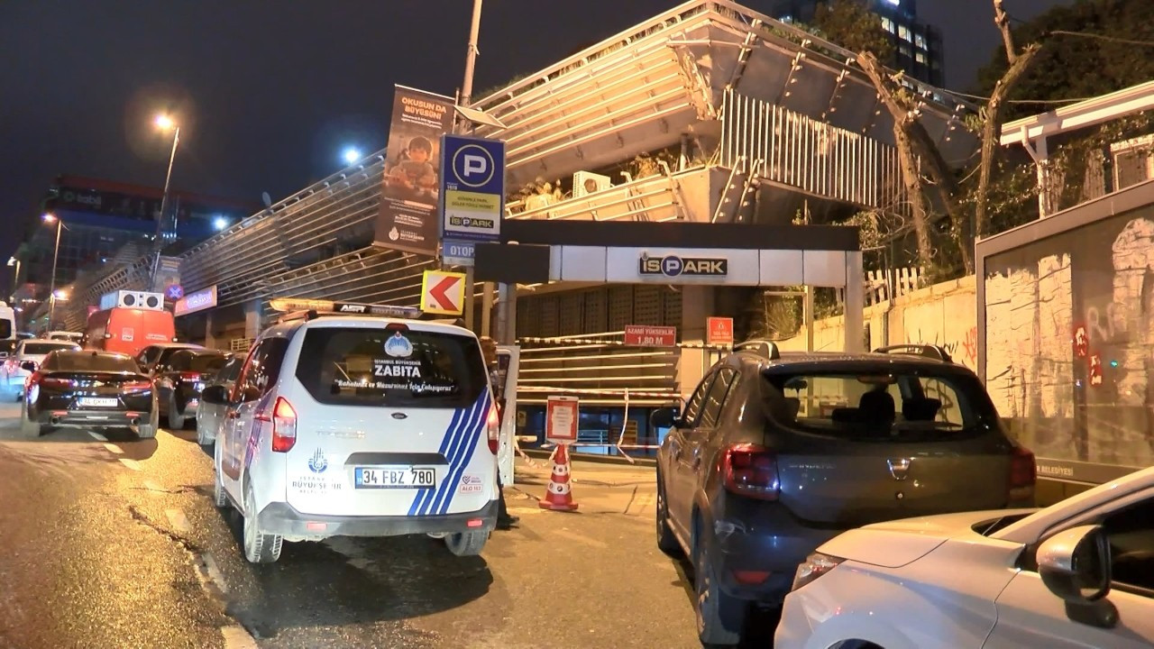 İBB'nin Beyoğlu'ndaki otoparkı kapatıldı