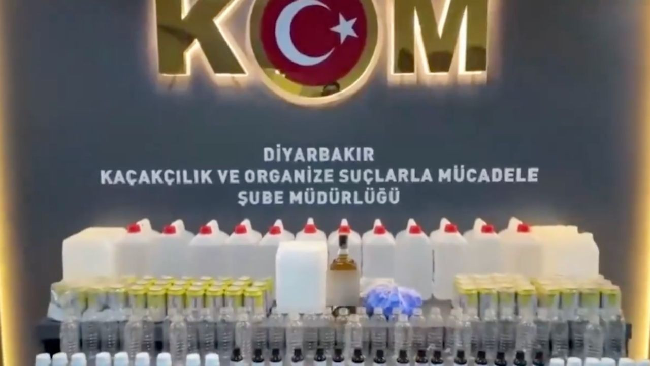 Çengel-14 ve-15 operasyonları: 134 bin litre sahte içki ele geçirildi