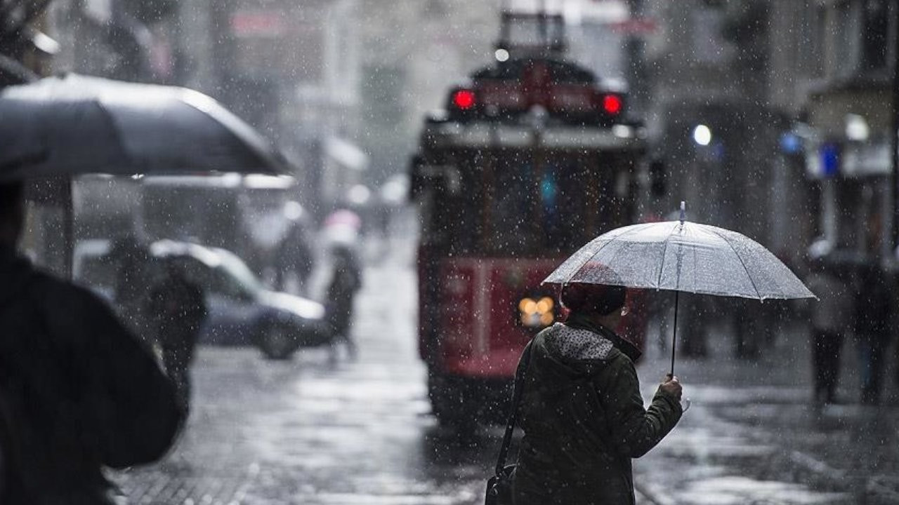 Meteoroloji'den İstanbul'a sarı kodlu kuvvetli yağış uyarısı