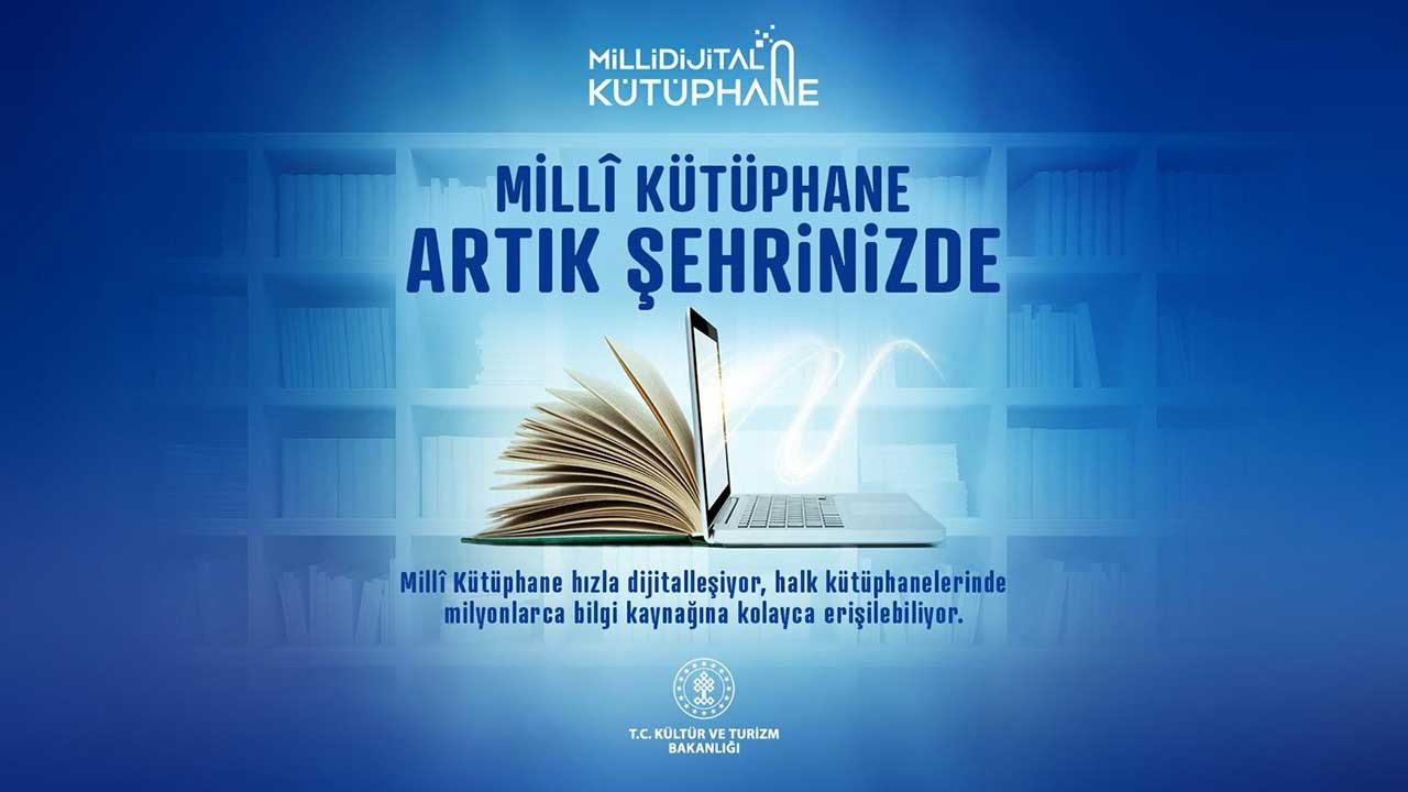 Milli Kütüphaneye 66 ilden erişim sağlanacak