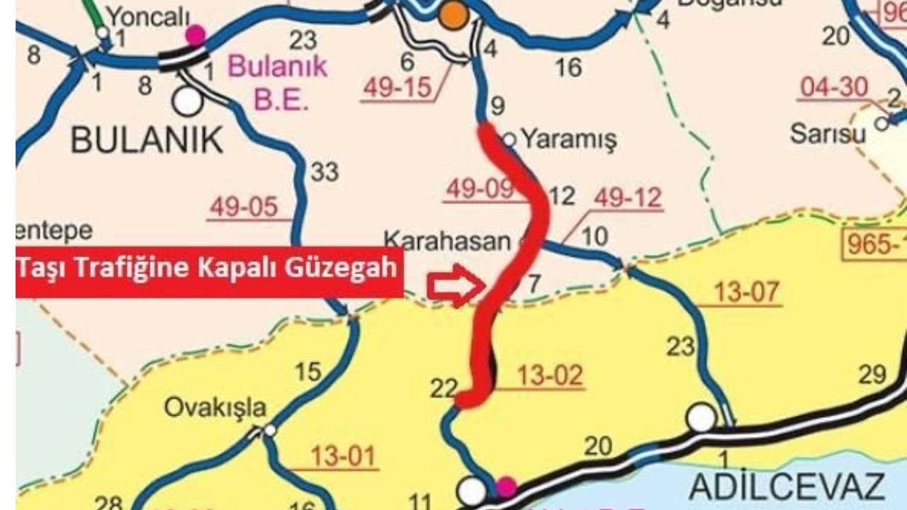 Malazgirt-Ahlat Karayolu'nda kar engeli