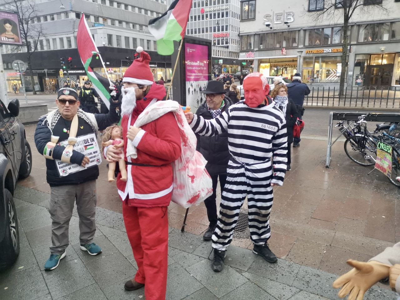 Stockholm'de İsrail'e protesto: 'Artık bu olanlara seyirci kalamayız' - Sayfa 4