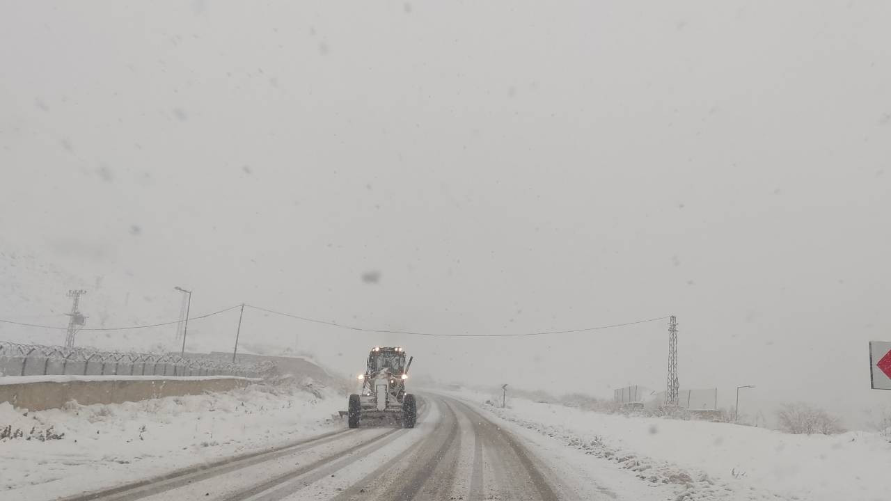 Kars ve Ardahan'da kar yağışı ve soğuk hava etkili oldu