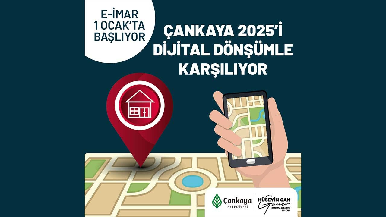 Çankaya, 2025 yılını dijital dönüşümle karşılıyor