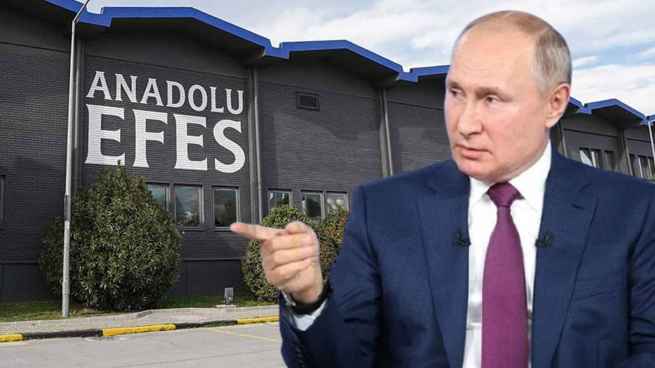 Efes'ten KAP'a açıklama: Putin kayyım atadı, hisseleri çakıldı