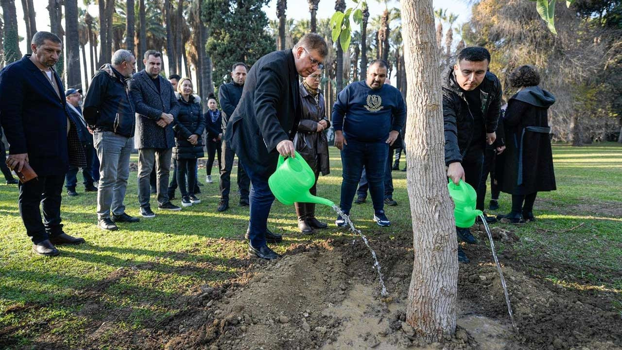 Kültürpark’ın yeşil dokusu zenginleşiyor