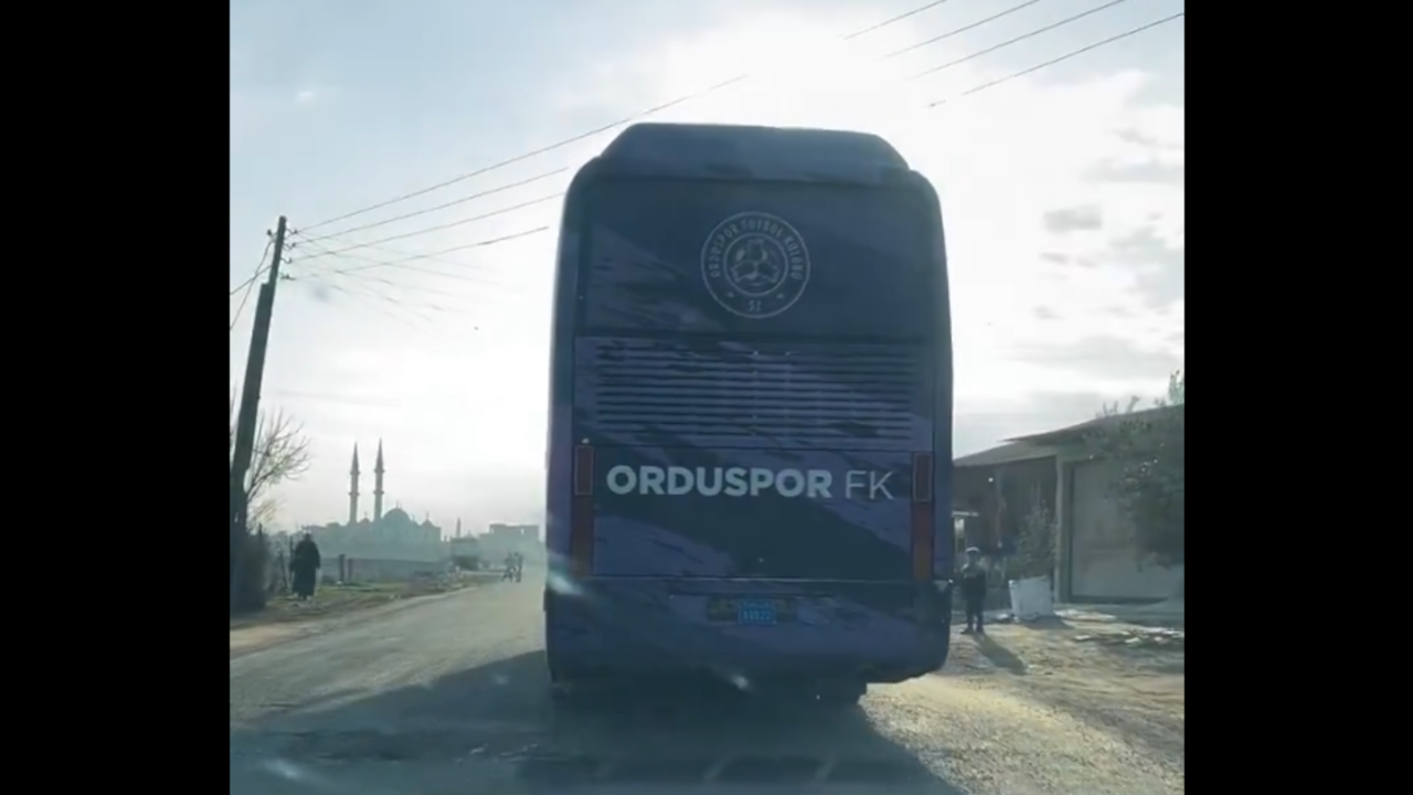 Orduspor'dan Suriye'deki otobüsle ilgili açıklama: 15 gün önce satıldı