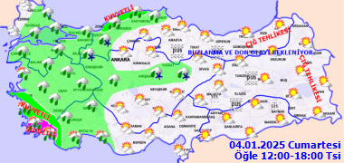 Meteoroloji'den sarı ve turuncu kodlu uyarı: Kuvvetli sağanak ve rüzgar başlıyor - Sayfa 2