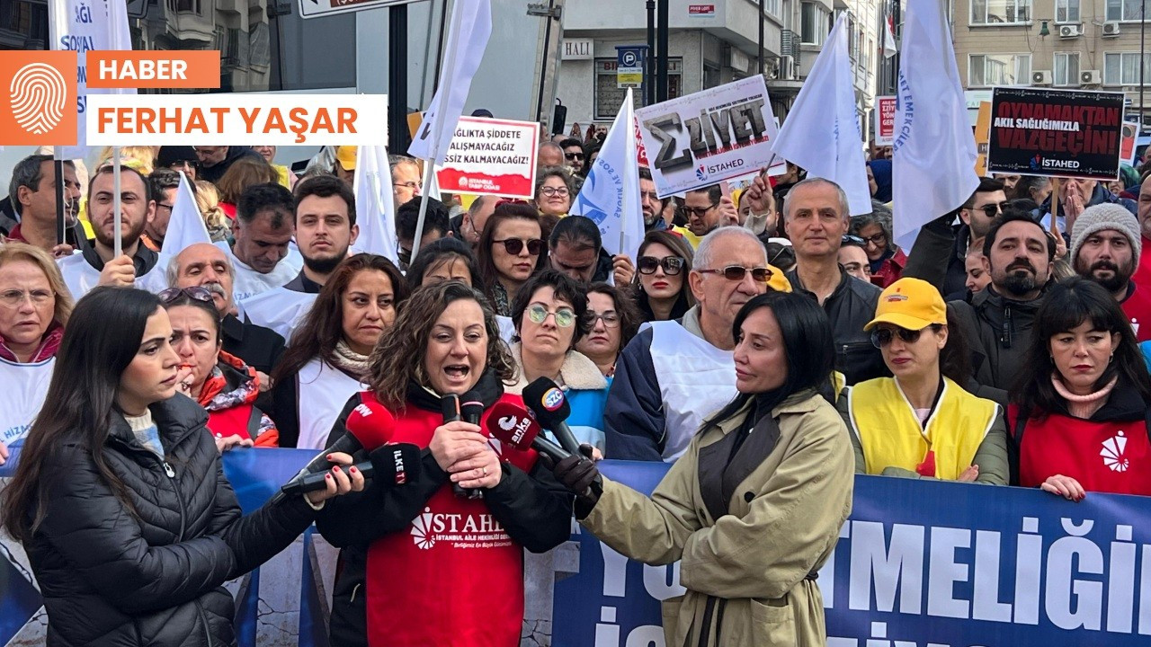 5 gün iş bırakan sağlık emekçileri eylemde: 'Her ay devam edecek'