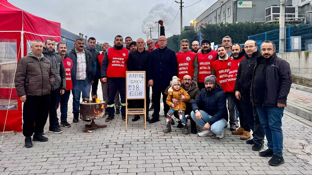 CHP’li Serkan Sarı’dan Arıtaş Kriyojenik işçilerine destek