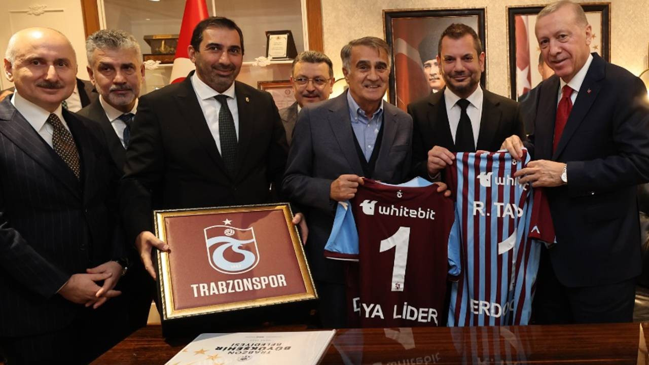 Trabzonspor'dan Cumhurbaşkanı Erdoğan'a teşekkür