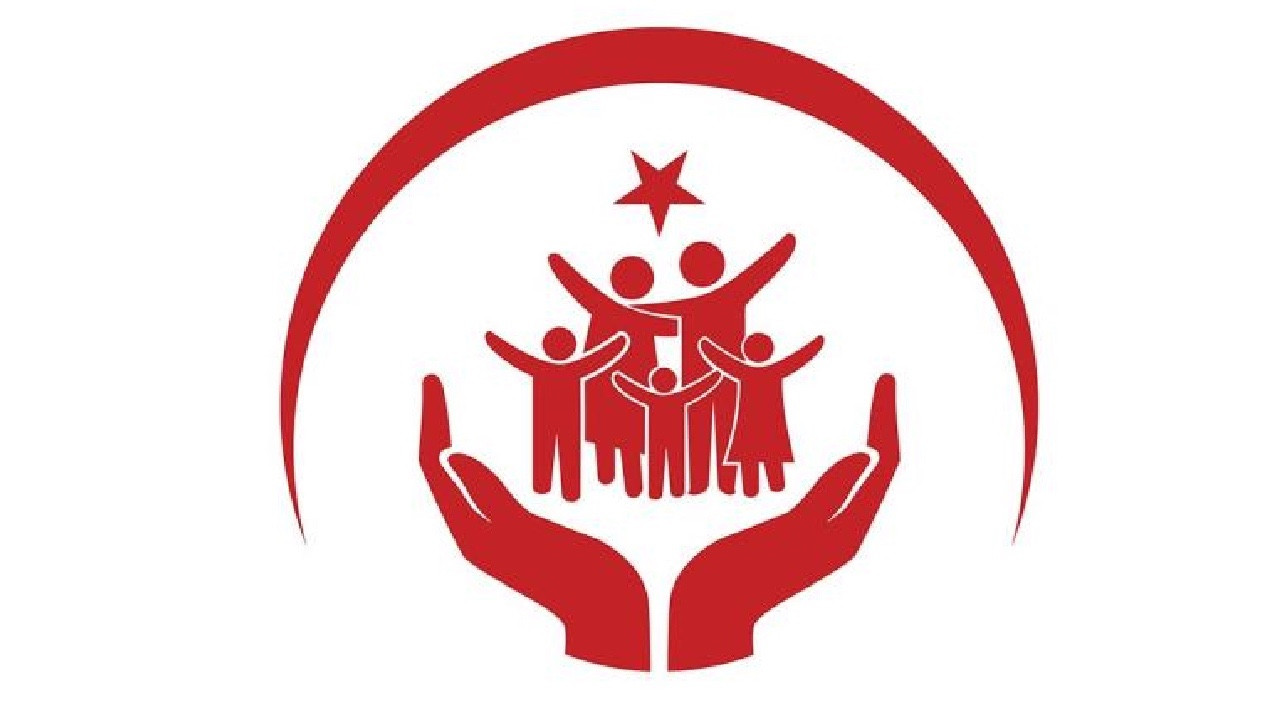 Bakanlıktan 'devlet himayesinde aile' logosu