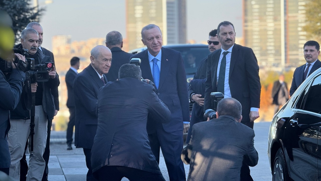 Erdoğan-Bahçeli görüşmesi sona erdi