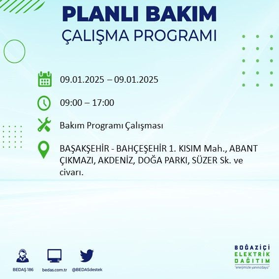 BEDAŞ paylaştı: İstanbul'da bugün elektrik kesintisi yaşanacak ilçeler - Sayfa 4