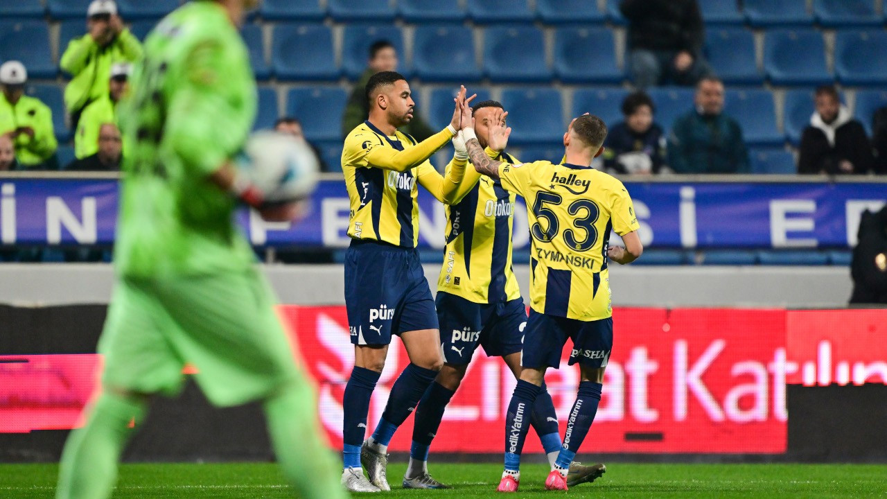 Fenerbahçe 3 puanı 3 golle aldı