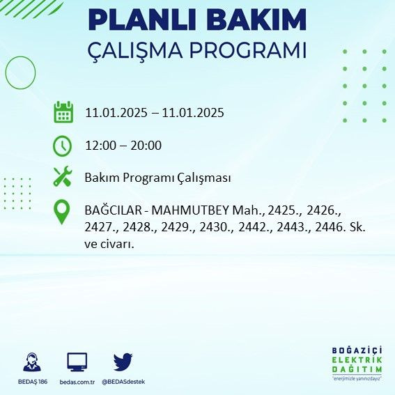 BEDAŞ paylaştı: İstanbul'da yarın elektrik kesintisi yaşanacak ilçeler - Sayfa 4