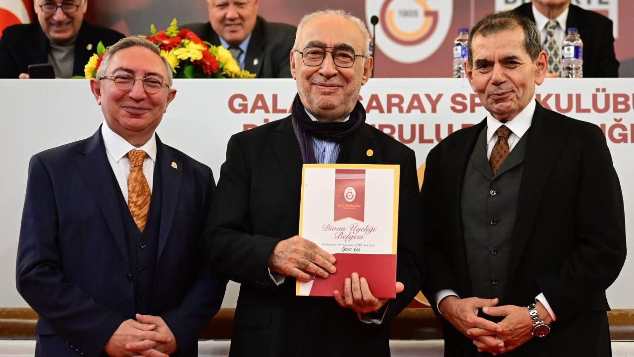 Şener Şen, Galatasaray Kulübü divan kurulu üyesi oldu