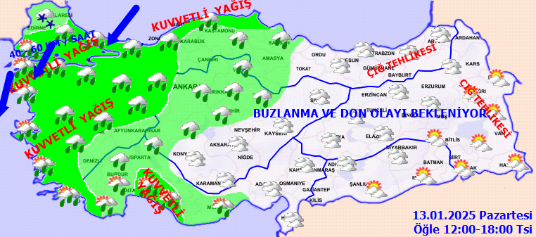 Meteoroloji'den 13 il için sarı kodlu kuvvetli sağanak uyarısı: İstanbul da var - Sayfa 2