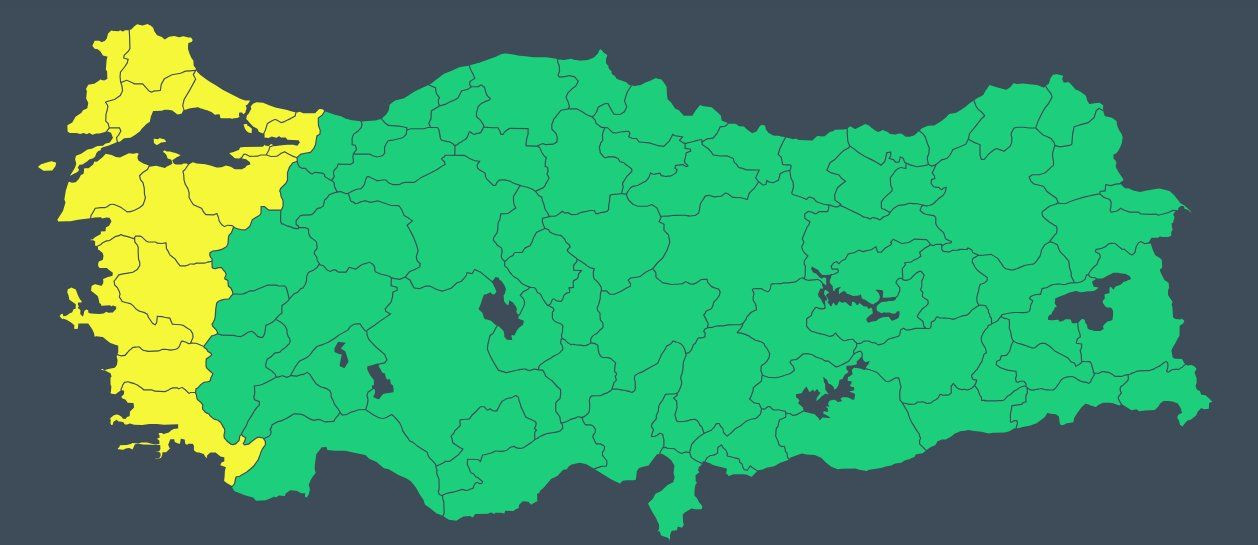 Meteoroloji'den 13 il için sarı kodlu kuvvetli sağanak uyarısı: İstanbul da var - Sayfa 1