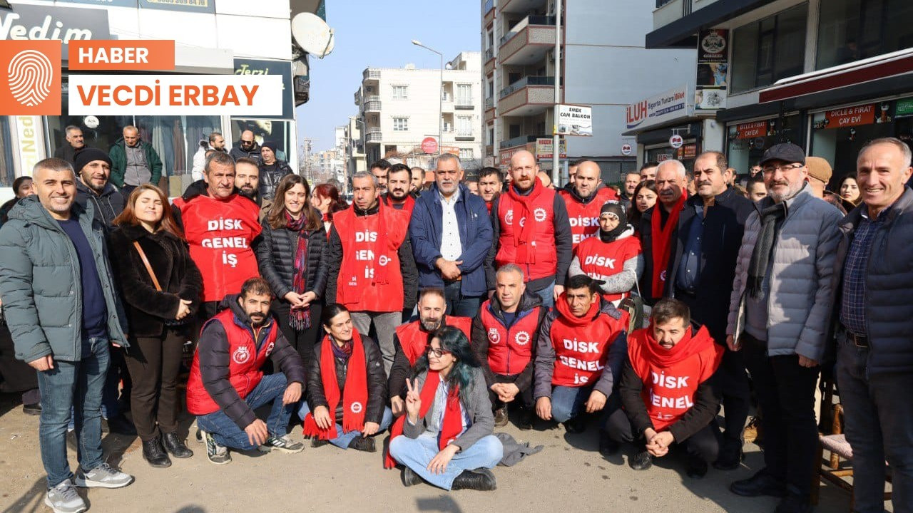 Batman'da kayyımın işten çıkardığı 40 kişi eylemde