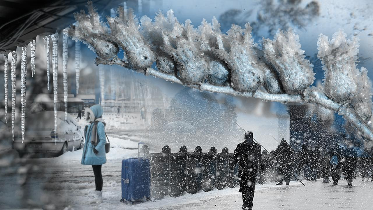 Meteoroloji'den bir bölge ve 8 il için sağanak yağış ve kar uyarısı