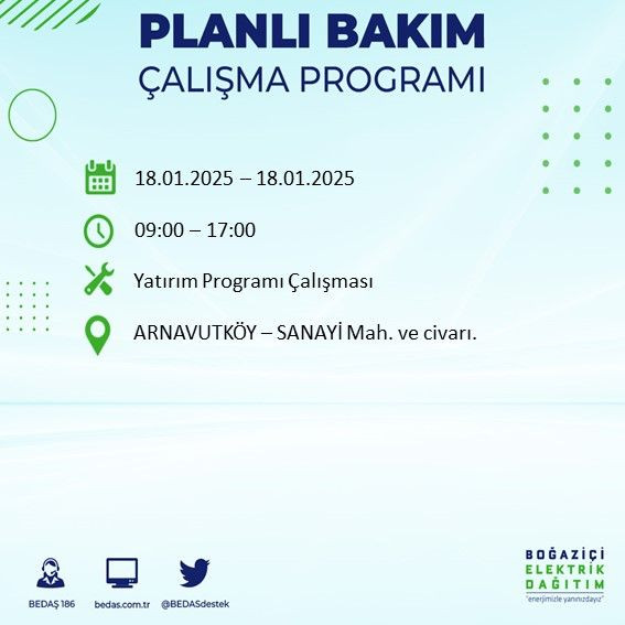 BEDAŞ paylaştı: İstanbul'da yarın elektrik kesintisi yaşanacak ilçeler - Sayfa 4