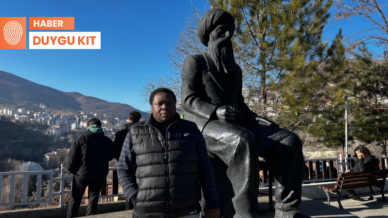 Dersim'de bir Afrikalı: 'Burada kendimi güvende hissediyorum'