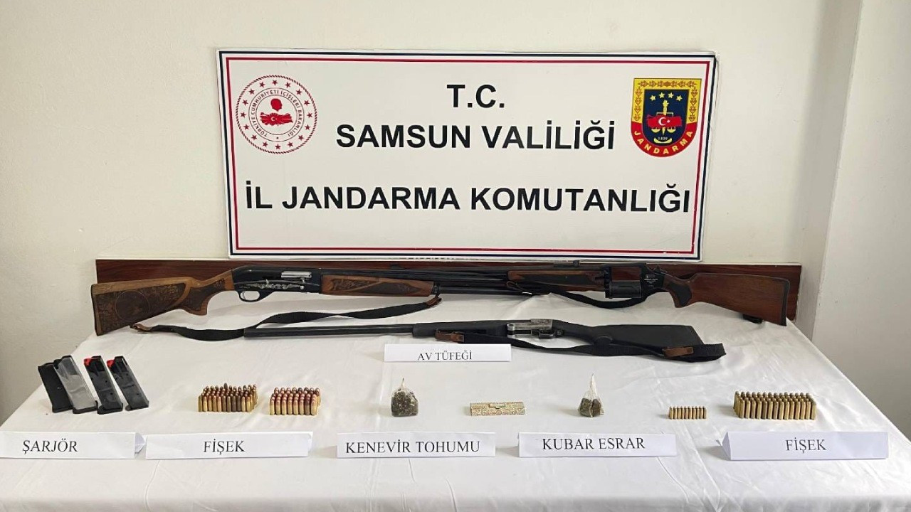 Samsun'da uyuşturucu operasyonu: 2 şüpheli yakalandı