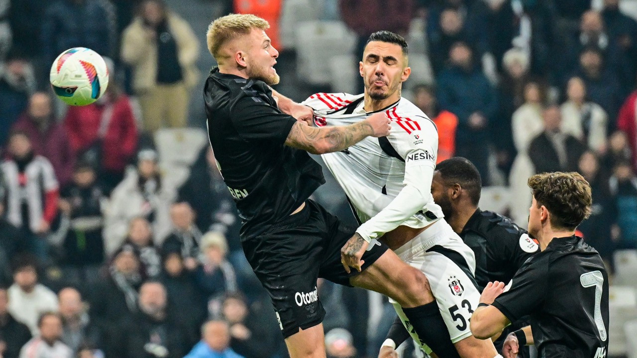 Dolmabahçe'de golsüz gece: Samsunspor savunmasında Kingsley topu çizgiden çıkardı, maç bitti