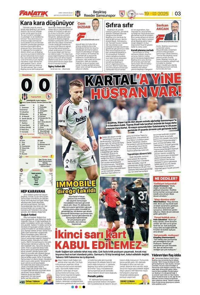 Günün spor manşetleri: 'Kartal'dan Solskjaer'e tatsız karşılama' - Sayfa 2