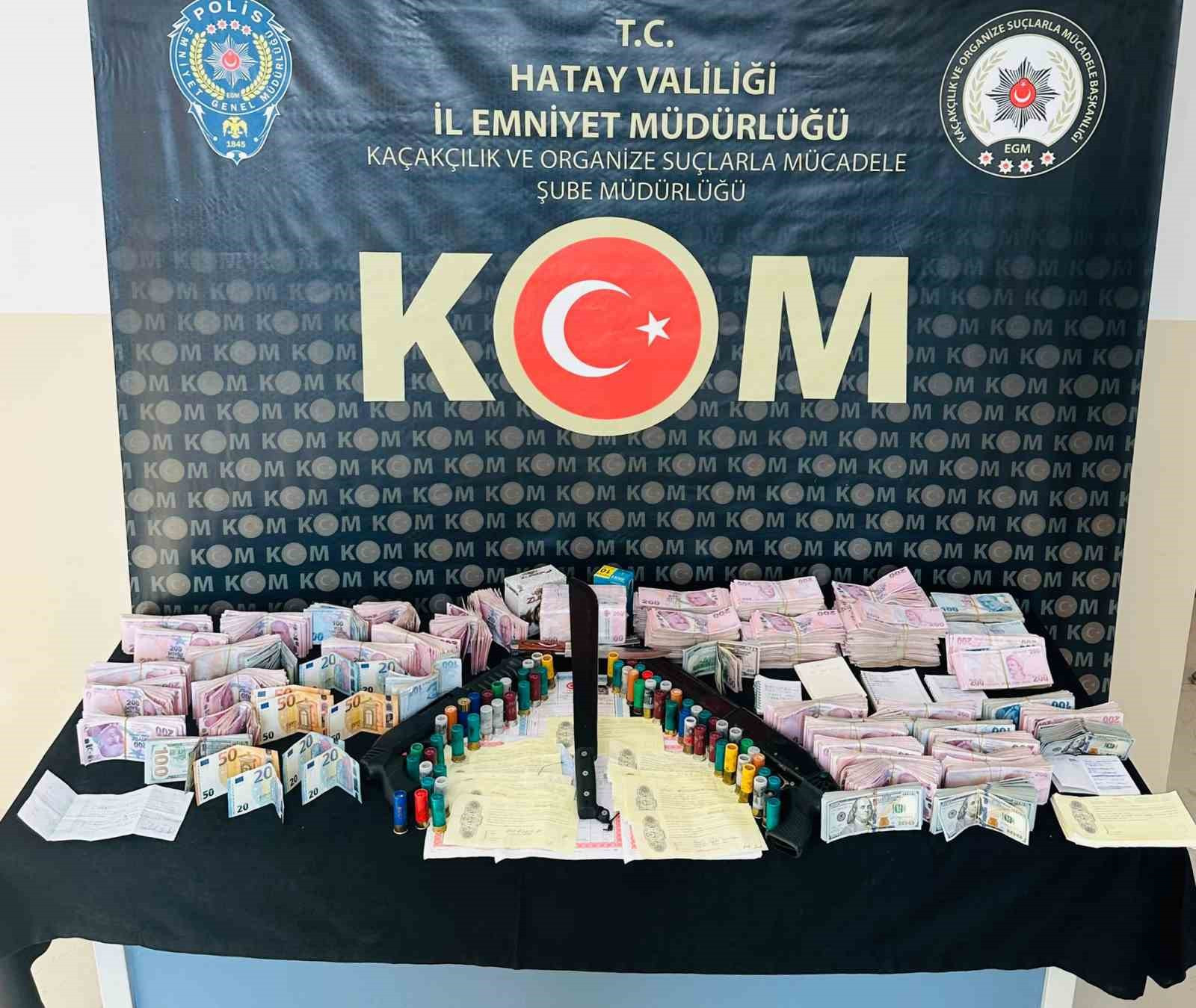 Hatay’da tefecilik ve kumar operasyonu: 4 kişi tutuklandı