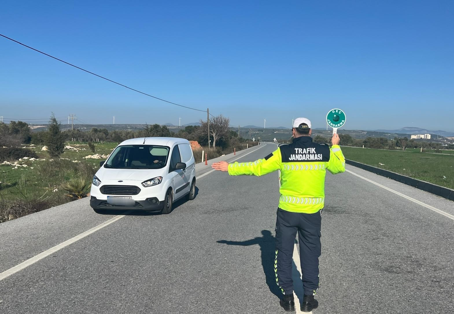 Aydın'da mikro İHA ile hava destekli trafik denetimi