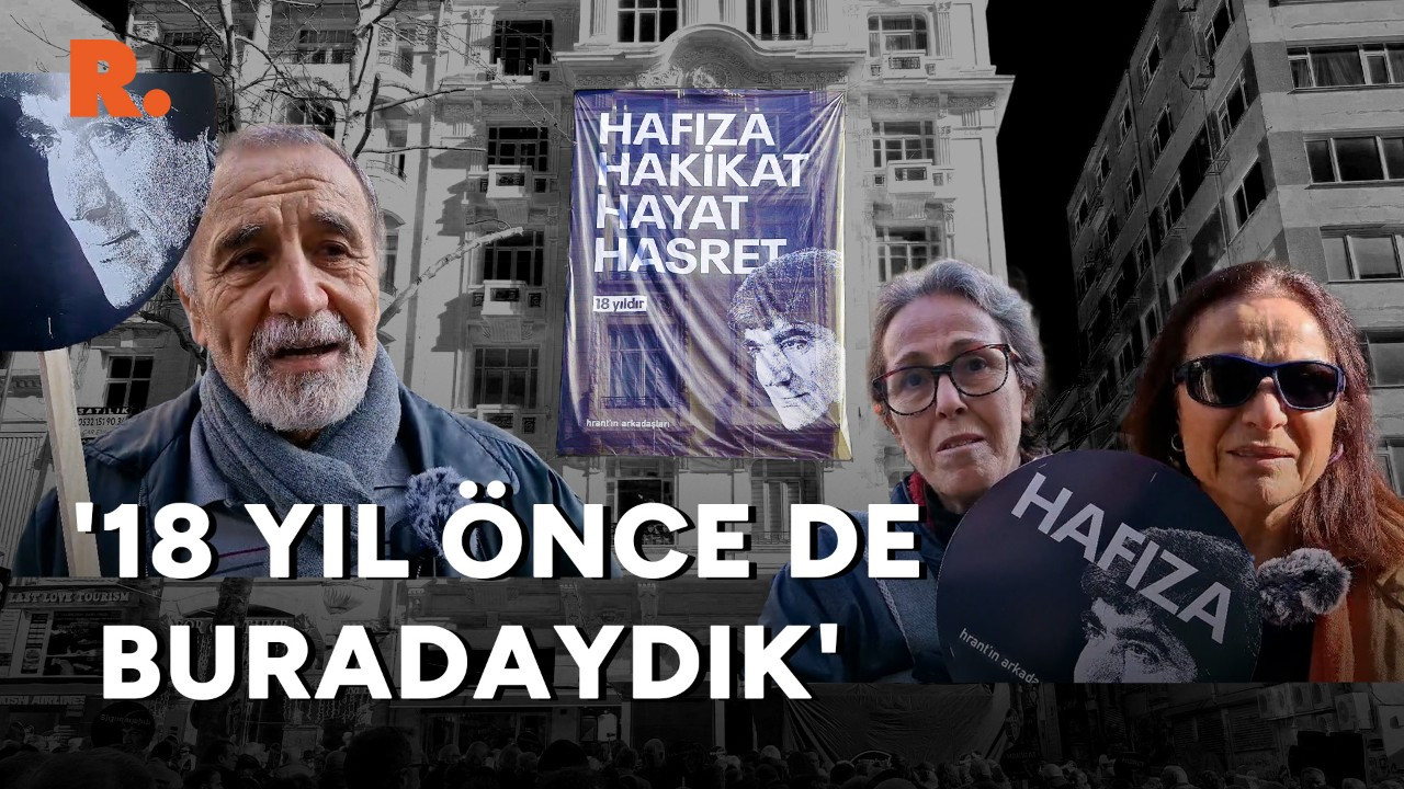 Hrant Dink, 18 yıl önce vurulduğu yerde anıldı: 'Katilleri hala korunuyor'