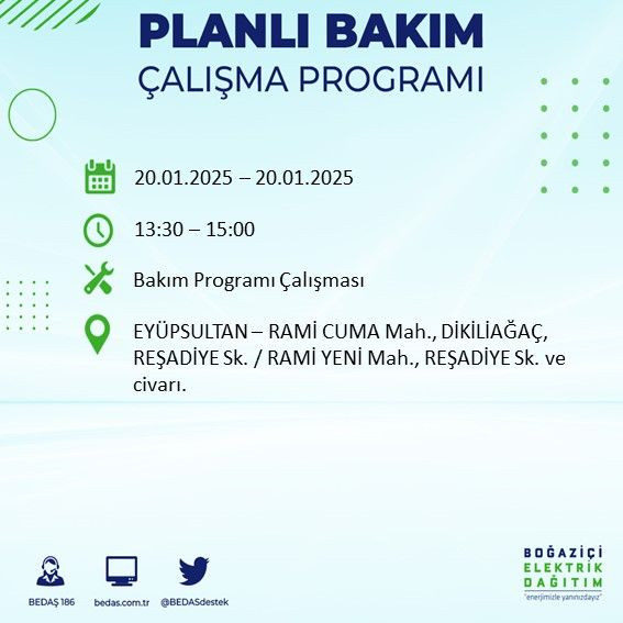 BEDAŞ paylaştı: İstanbul'da yarın elektrik kesintisi yaşanacak ilçeler - Sayfa 4