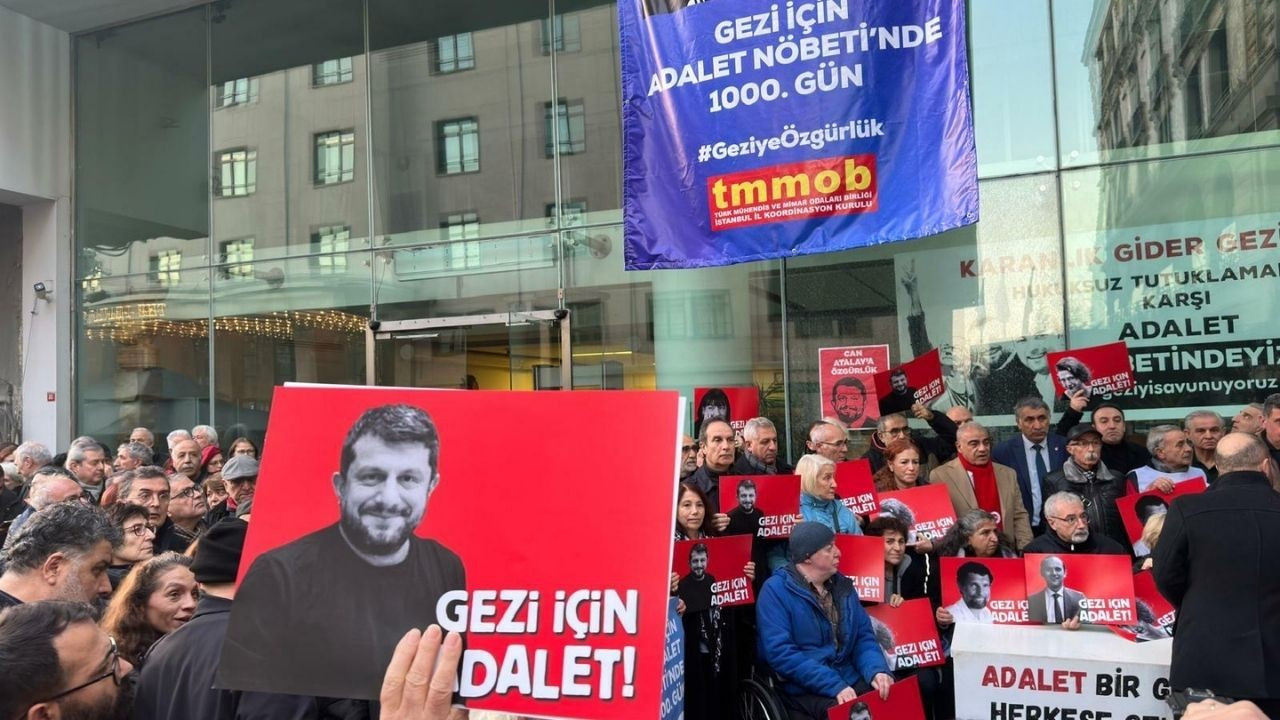 Gezi nöbetinin 1000. gününde Çiğdem Mater, Can Atalay, Mine Özerden ve Tayfun Kahraman'dan mesaj var