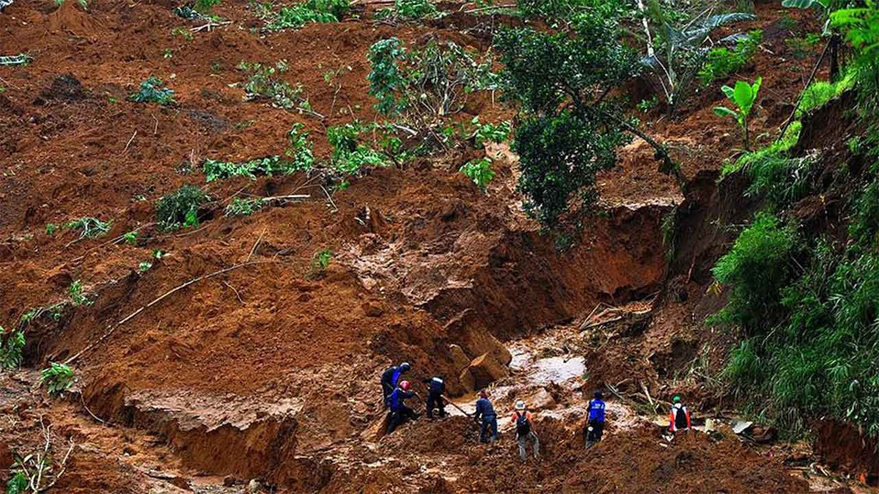 Endonezya'da toprak kayması: 16 ölü