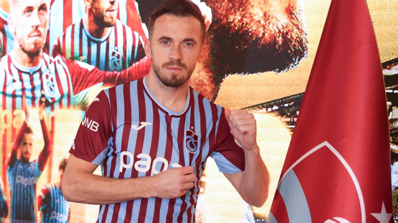 Trabzonspor resmen duyurdu: Edin Visca'dan ilk mesaj