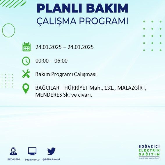 BEDAŞ paylaştı: İstanbul'da yarın elektrik kesintisi yaşanacak ilçeler - Sayfa 2