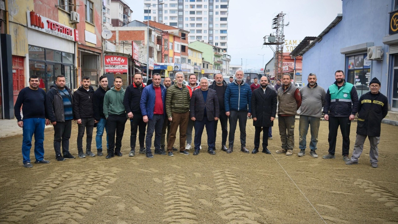 Giresun’da Ali Usta Caddesi yenileniyor