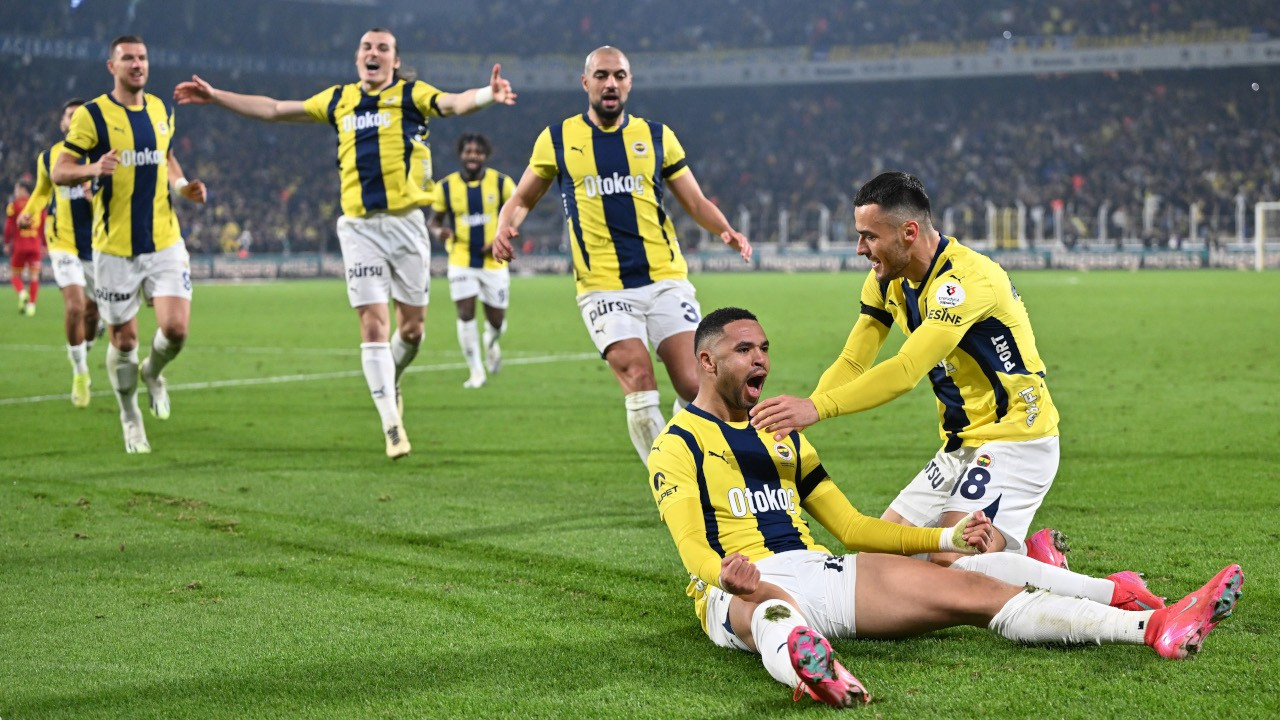 5 gollü maçta kazanan Fenerbahçe